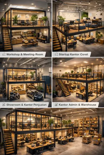 Mezzanine Ruang Kantor di Balaraja