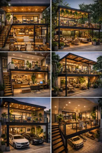 Mezannine Cafe Modern di Balaraja